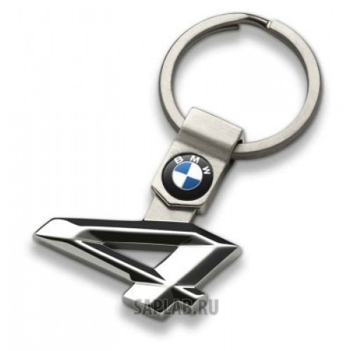 Купить BMW 80272454650 Брелок BMW 4 Series Key Ring, Silver