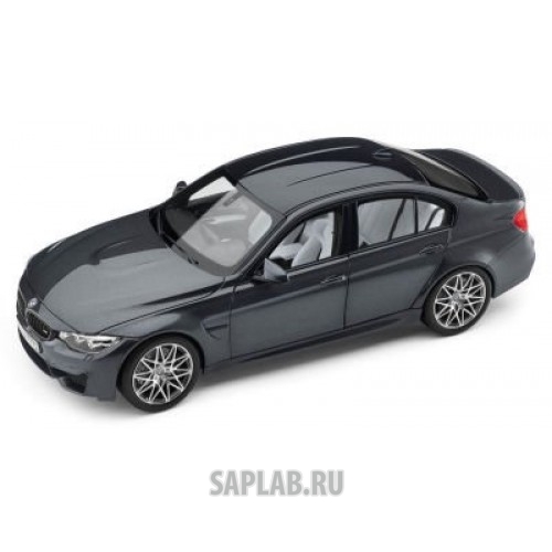 Купить BMW 80432411554 Модель автомобиля BMW M3 Competition (F80), Scale 1:18, Mineral Grey, артикул 80432411554