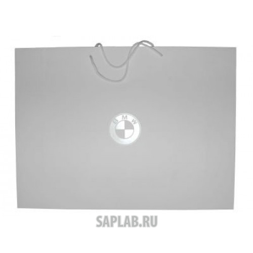 Купить BMW 80502452052 Бумажный подарочный пакет BMW Paper Bag, White, Size L