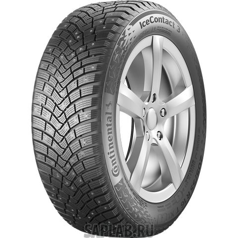 Купить CONTINENTAL 0349061 Шины Continental 245/55R19 103T IceContact 3 TL FR TA (шип.) 0349061