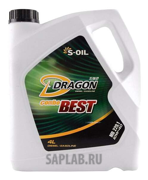Купить DRAGON DTCB10W4004 Моторное масло Dragon Combo Best CI-4/SL 10W-40 4л