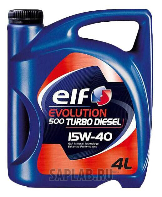 Купить ELF 194853 Моторное масло elf Evolution 500 Turbo D 15W-40 4л