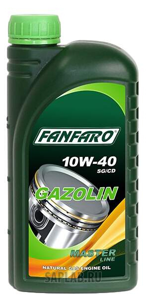 Купить FANFARO 17061 Моторное масло Fanfaro Gazolin 10W-40 1л