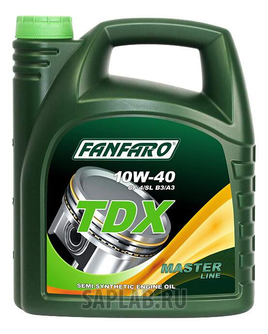 Купить FANFARO 17072 Моторное масло Fanfaro TDX 10W-40 4л