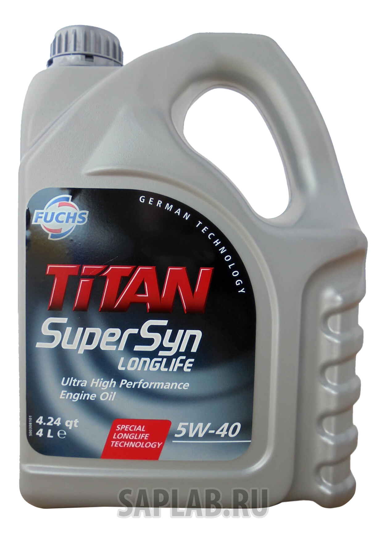 Купить FUCHS 4001541227266 Моторное масло FUCHS Titan SuperSyn Longlife SAE 5W-40 (4л)