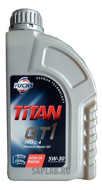 Купить FUCHS 600667955 Моторное масло Fuchs Titan GT1 Pro C-4 5W-30 1л