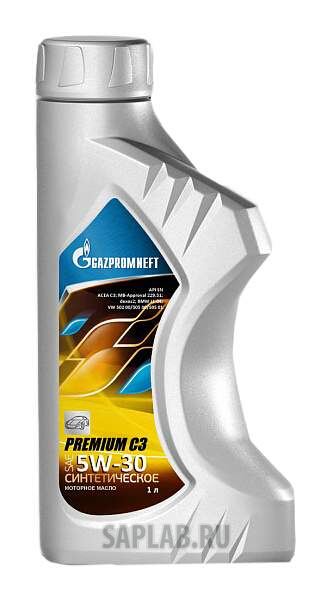 Купить GAZPROMNEFT 253142229 Моторное масло Gazpromneft Premium C3 5W-30 1л