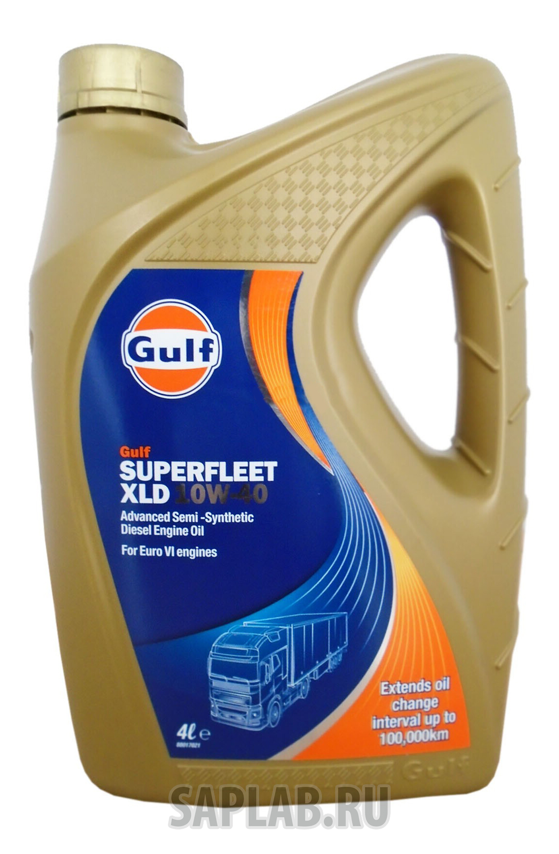 Купить GULF 120145401659 Моторное масло Gulf Superfleet XLD 10W-40 4л