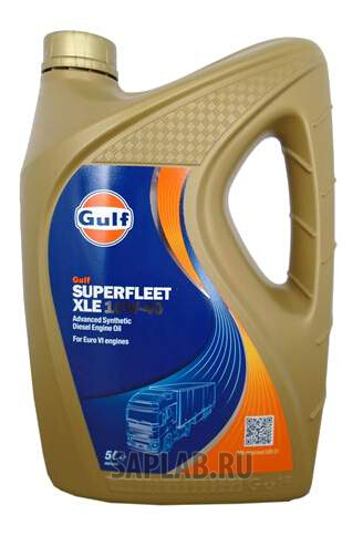 Купить GULF 120147201618 Моторное масло Gulf Superfleet XLE 10W-40 5л