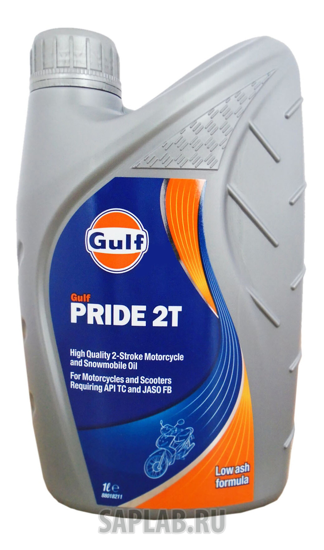 Купить GULF 120187001756 Моторное масло Gulf Pride 2T 10W-40 1л