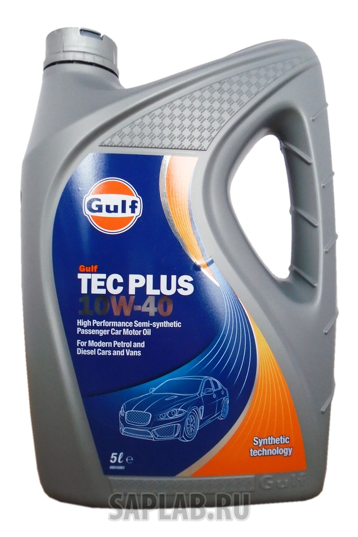 Купить GULF 121118001618 Моторное масло Gulf Tес Plus 10W-40 5л