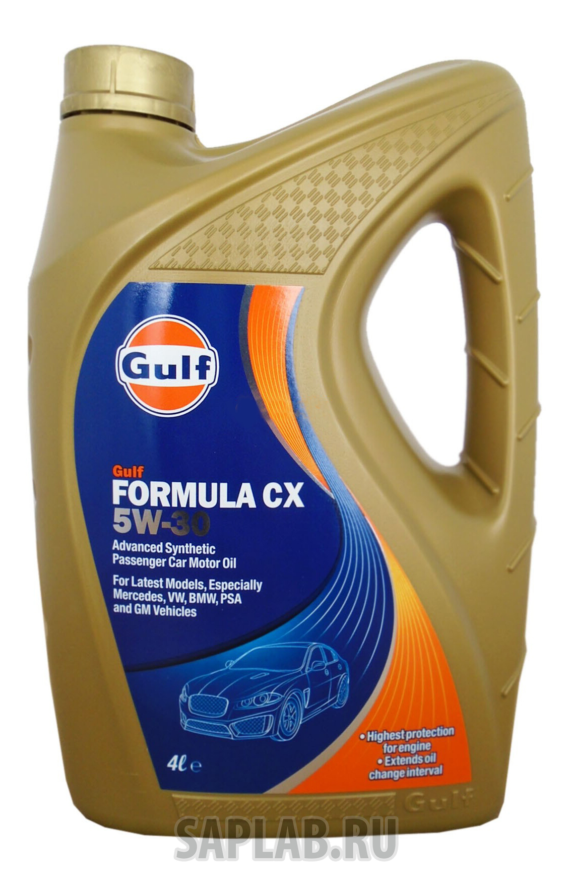 Купить GULF 130803401659 Моторное масло Gulf Formula CX 5W-30 4л