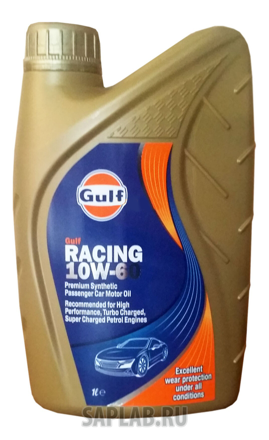 Купить GULF 130811201756 Моторное масло Gulf Racing 10W-60 1л
