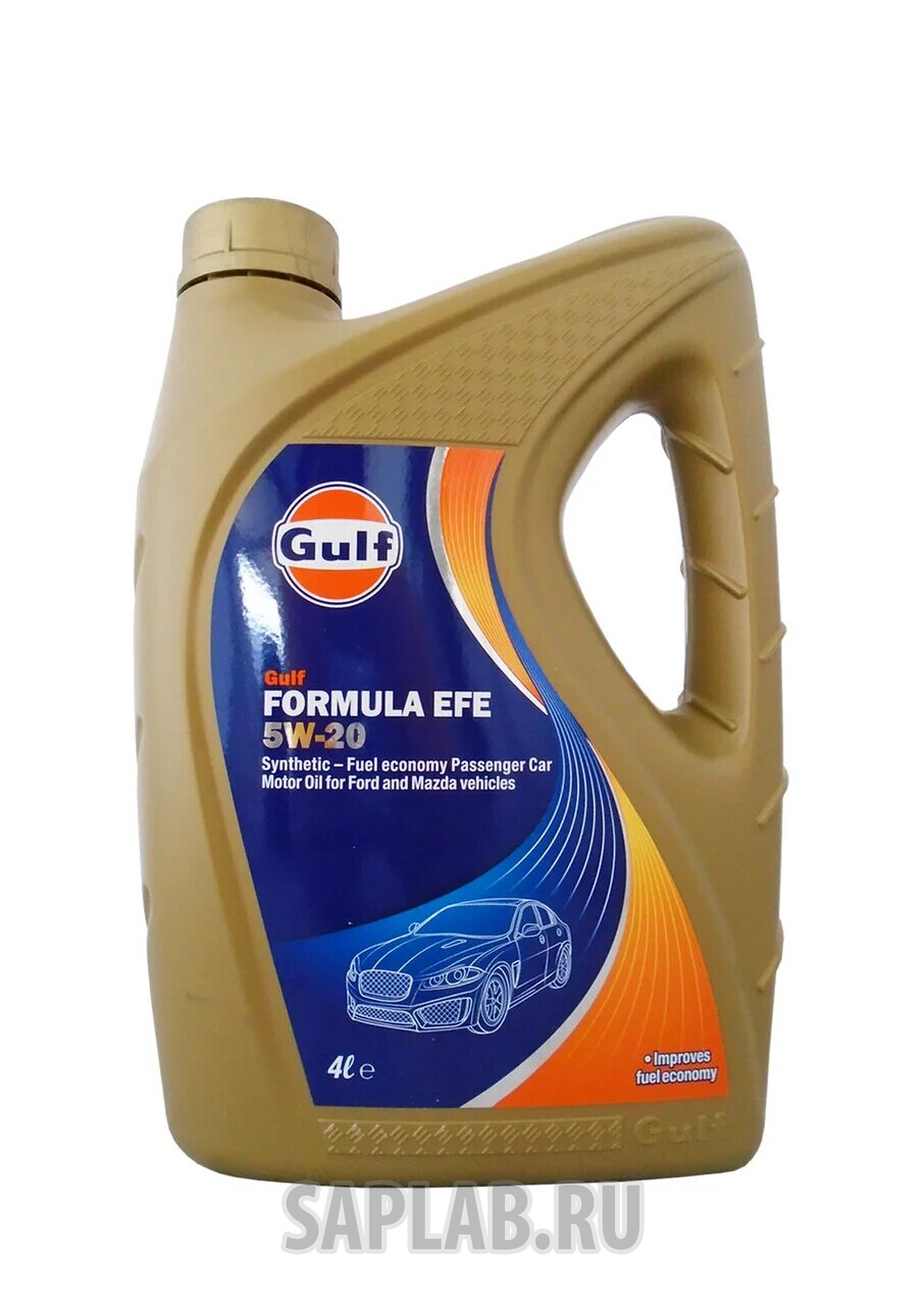 Купить GULF 130813101659 Моторное масло Gulf Formula EFE 5W-20 4л