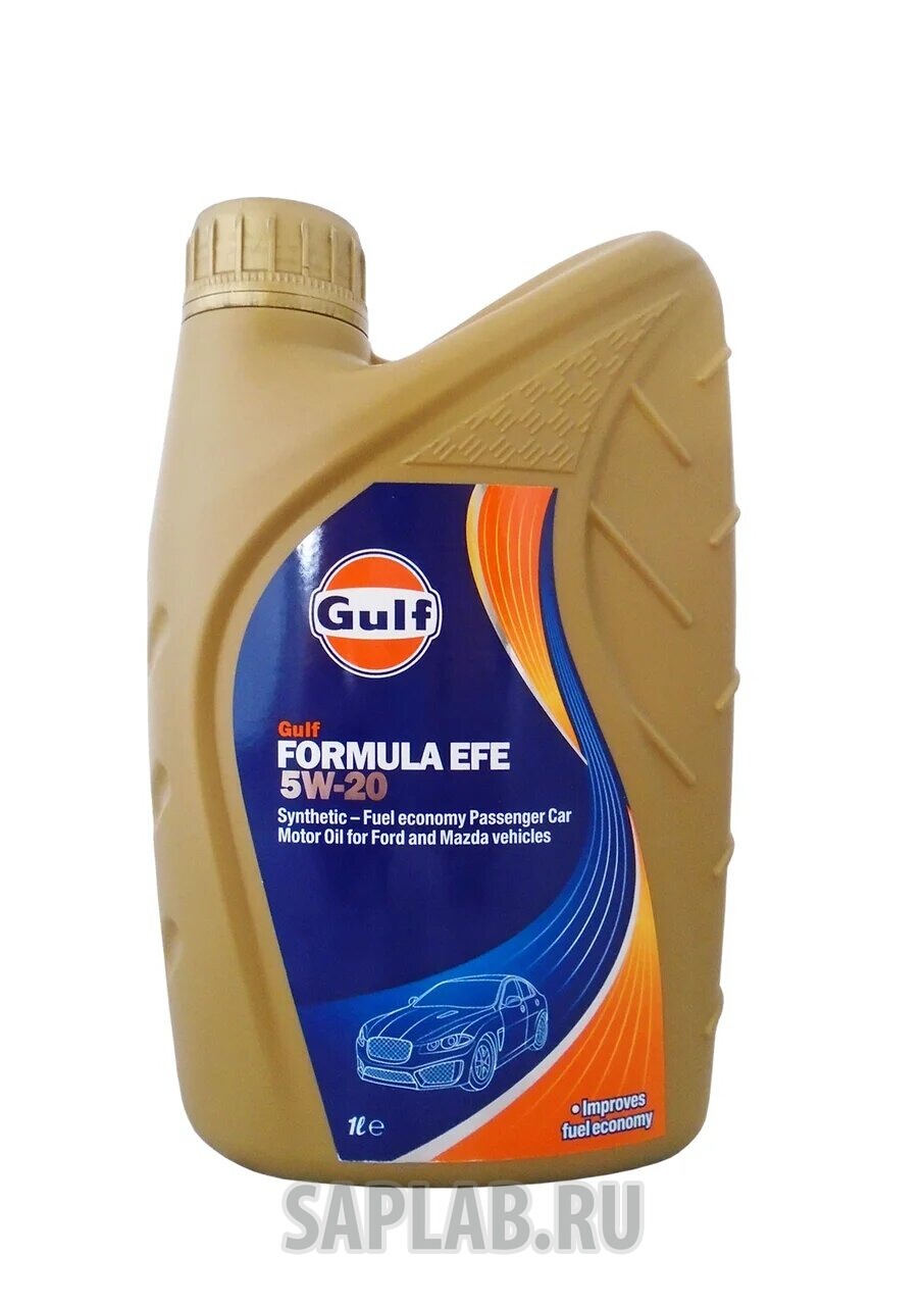 Купить GULF 130813101756 Моторное масло Gulf Formula EFE 5W-20 1л