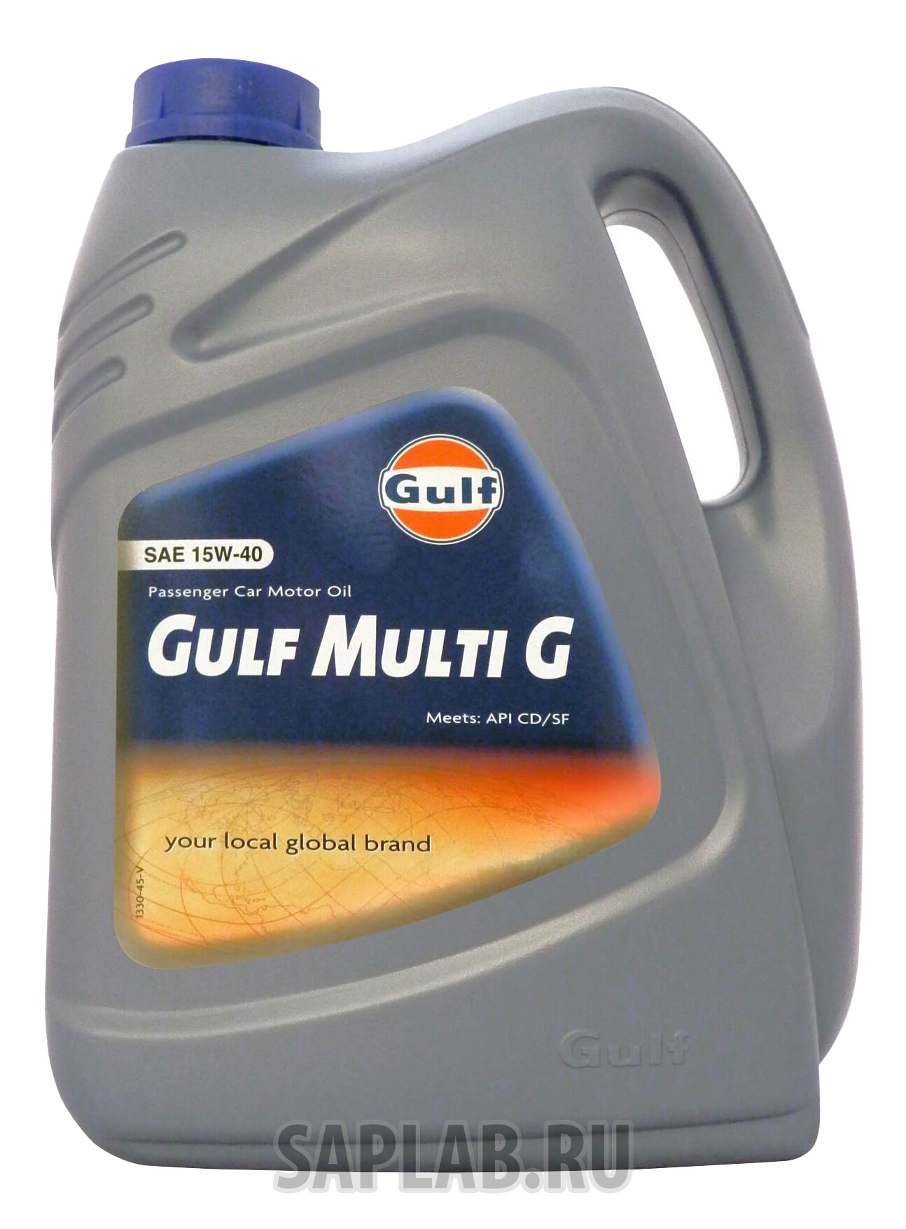 Купить GULF 133081GU01 Моторное масло Gulf Multi G SAE 15W-40 5л