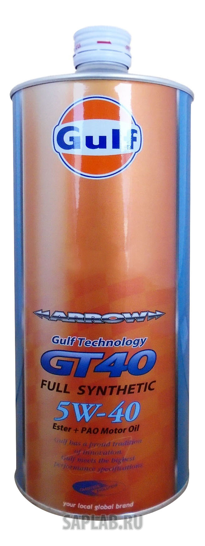 Купить GULF 4932492113615 Моторное масло Gulf Arrow GT 40 5W-40 1л