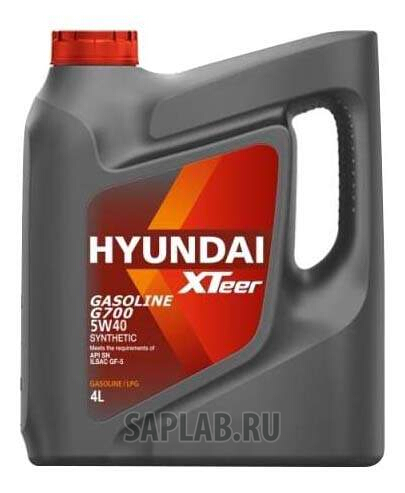 Купить HYUNDAI-KIA 1041136 Моторное масло Hyundai-KIA Gasoline 700 5W-40 4л