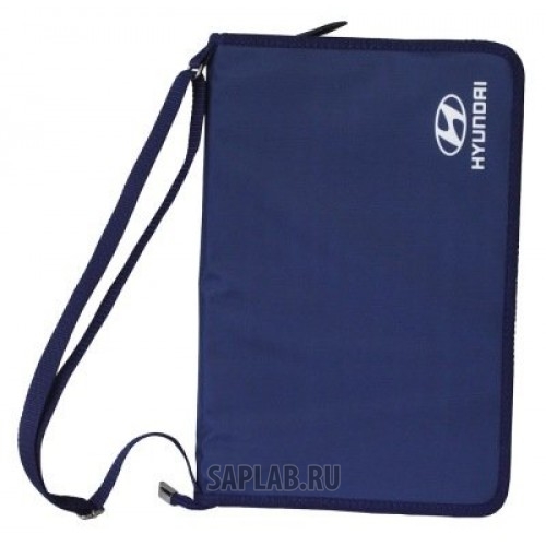 Купить Hyundai R8480AC009H Папка для документов на молнии Hyundai Document Case, Blue, артикул R8480AC009H