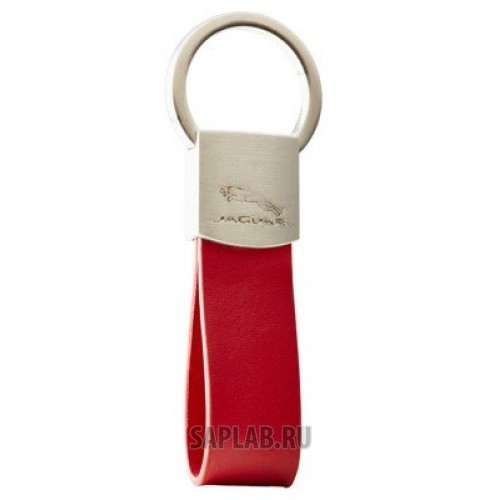 Купить Jaguar JKRALLKR Брелок Jaguar Leather Loop Keyring Red, артикул JKRALLKR