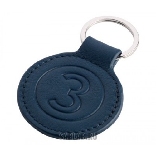 Купить Jaguar JLEMANLKEY Брелок Jaguar Heritage 57 Leather Keyring - Blue, артикул JLEMANLKEY