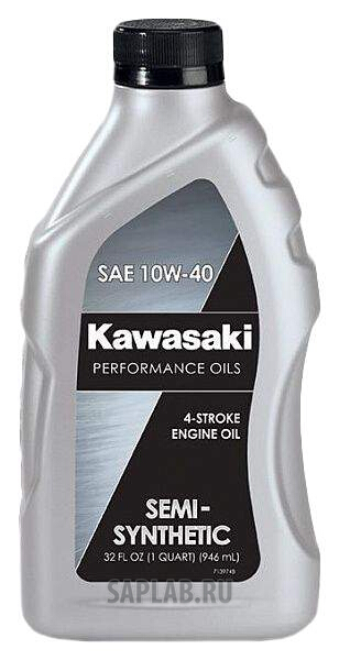 Купить KAWASAKI K61021207A Моторное масло Kawasaki Performance Oils 4-Stroke Engine Oil Full Synthetic 10W-40 0,946л