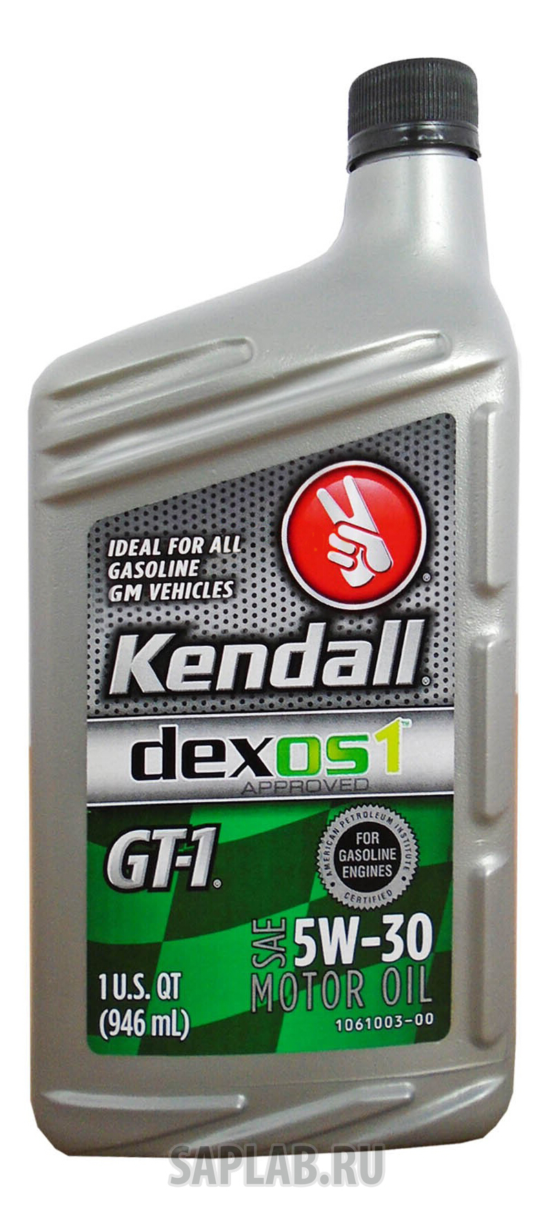 Купить KENDALL 1060949 Моторное масло Kendall GT-1 Dexos15W-30 0,946л