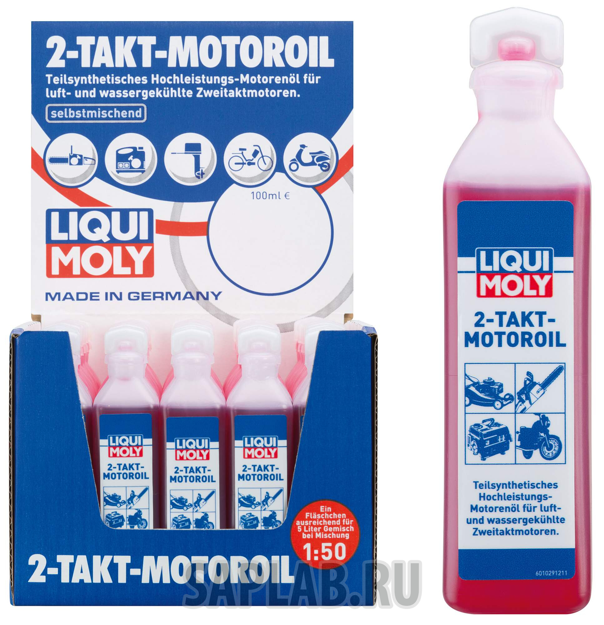 Купить LIQUI MOLY 1029 Масло моторное LIQUI MOLY 2-Takt-Motoroil 1029 1л