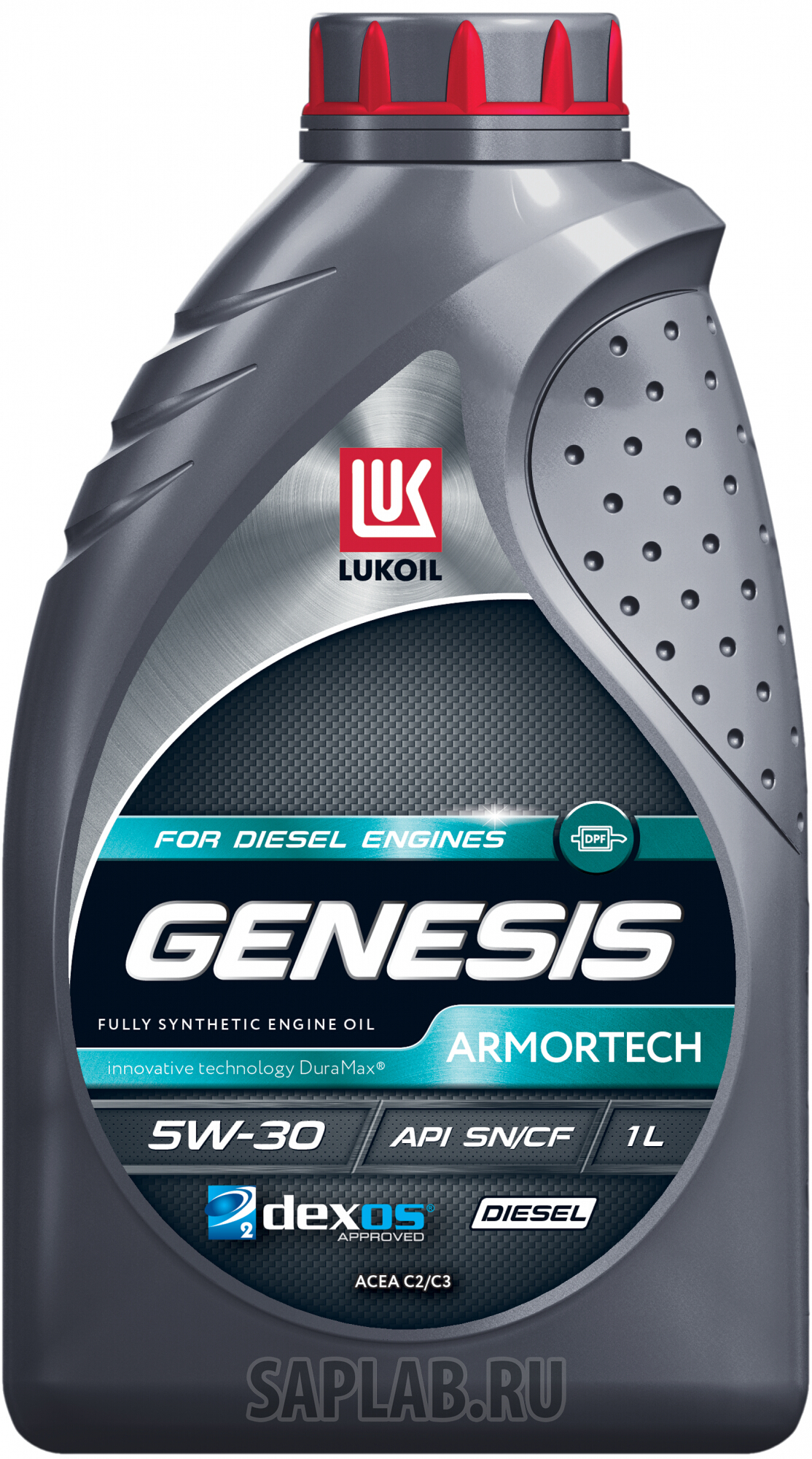 Купить LUKOIL 3149148 Моторное масло Lukoil Genesis Armortech Diesel 5W-30 1л