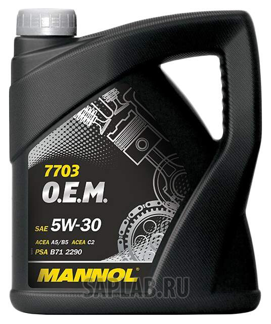 Купить MANNOL 1065 Моторное масло Mannol O.E.M. 5W-30 4л