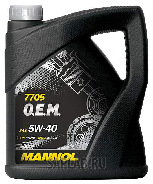 Купить MANNOL 1089 Моторное масло Mannol O.E.M. 5W-40 4л