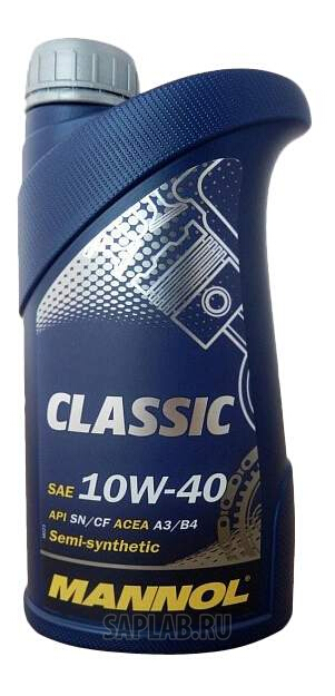 Купить MANNOL 1100 Моторное масло Mannol Classic SNCF 10W-40 1л