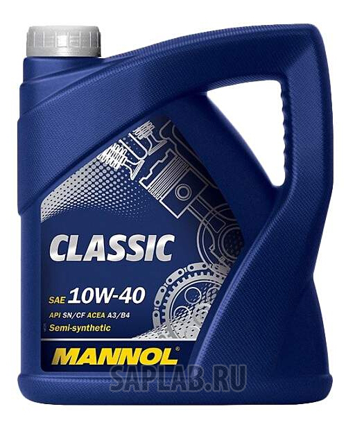 Купить MANNOL 1101 Моторное масло Mannol Classic SNCF 10W-40 4л