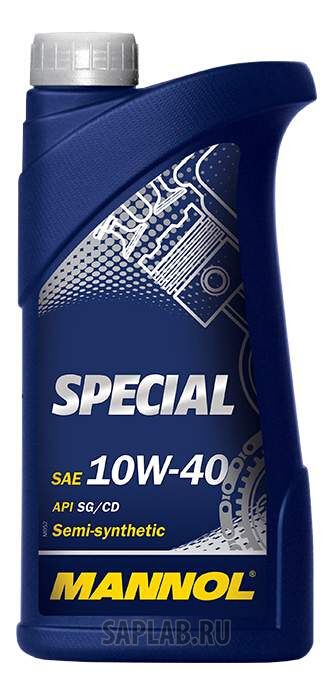 Купить MANNOL 1180 Моторное масло Mannol Spesial 10W-40 1л