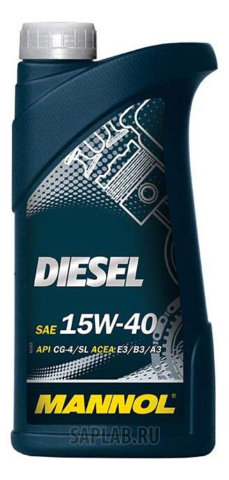 Купить MANNOL 1205 Моторное масло Mannol Diesel 15W-40 1л