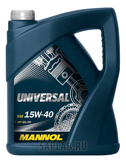 Купить MANNOL 1221 Моторное масло Mannol Universal 15W-40 5л