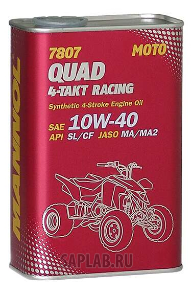 Купить MANNOL 1967 Моторное масло Mannol 4-Takt Racing Quad 10W-40 1л