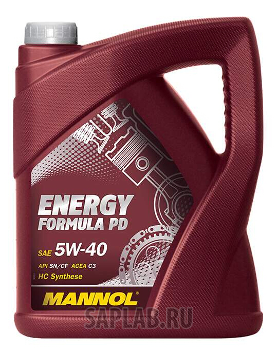 Купить MANNOL 4014 Моторное масло Mannol Ehergy Formula PD 5W-40 5л