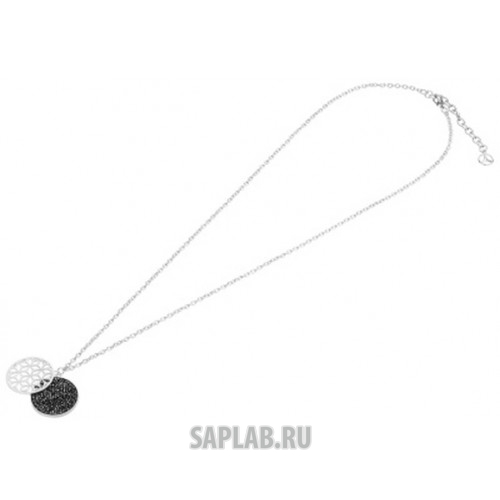 Купить MERCEDES B66953119 Женское ожерелье Mercedes Women's Necklace Seoul, Silver / Black, артикул B66953119