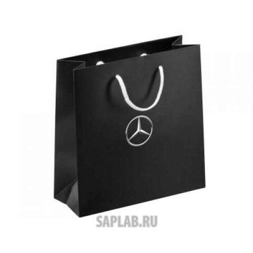 Купить MERCEDES B66953218 Малый бумажный пакет Mercedes Black Small 2017, артикул B66953218