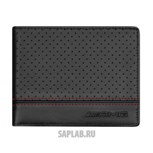 Купить MERCEDES B66953227 Кожаный кошелек Mercedes-Benz AMG Wallet, Black Lambskin, Restyle, артикул B66953227