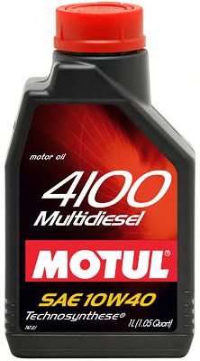 Купить MOTUL 100261 Моторное масло Motul 4100 Multi Diesel 10W-40 5л