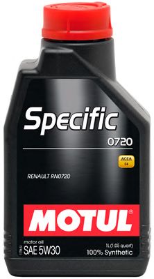 Купить MOTUL 102208 Моторное масло Motul Specific 0720 SAE 5W-30 1л