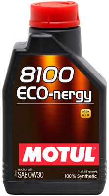 Купить MOTUL 102947 Моторное масло Motul 8100 Eco-nergy 0W-30 60л