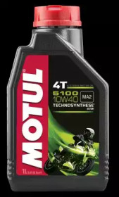 Купить MOTUL 104066 Моторное масло Motul 5100 4T 10W-40 1л