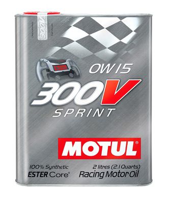 Купить MOTUL 104238 Моторное масло Motul 300V Sprint 0W-15 2л