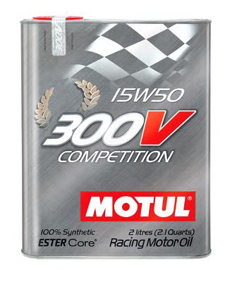 Купить MOTUL 104244 Моторное масло Motul 300V Competition 15W-50 2л