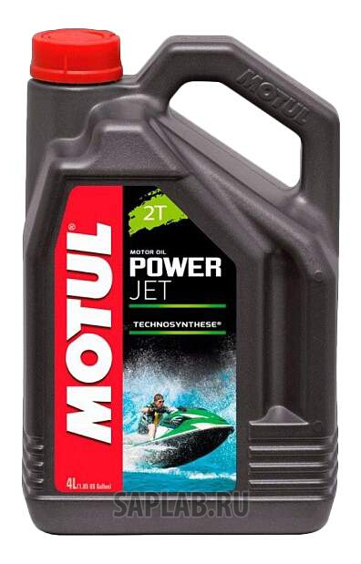 Купить MOTUL 106605 Моторное масло Motul PowerJet 2T 5W-30 4л