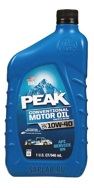 Купить PEAK 7020010 Моторное масло Peak Conventional 10W-40 0,946л