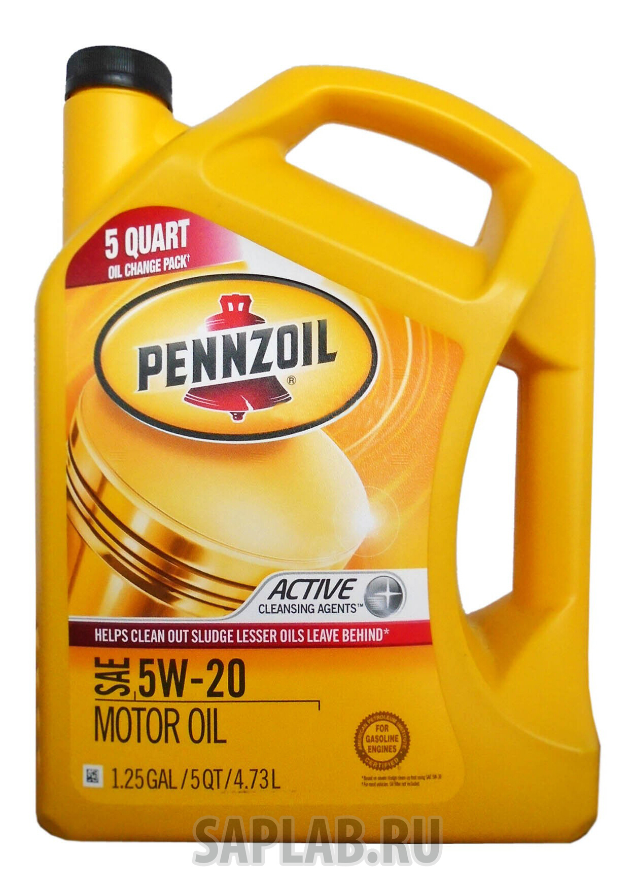 Купить PENNZOIL 550038052 Моторное масло Pennzoil Active SAE 5W-20 4,73л